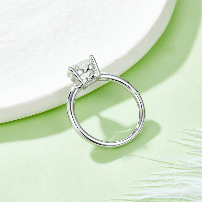 Classic Heart Diamond Ring
