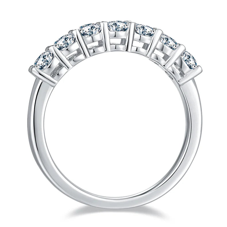 Oval Diamond Stack Ring