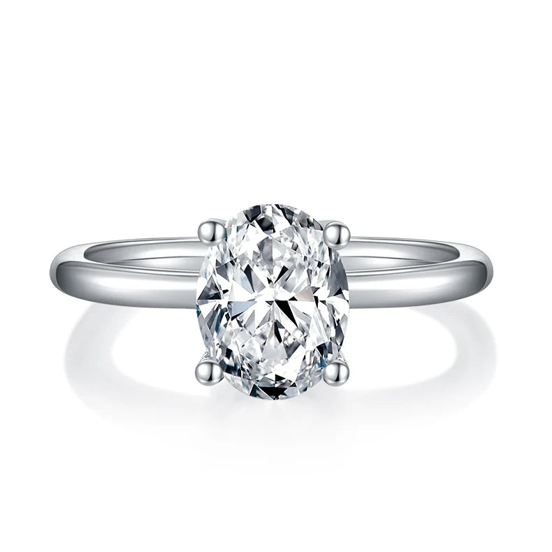 Classic Oval Diamond Ring