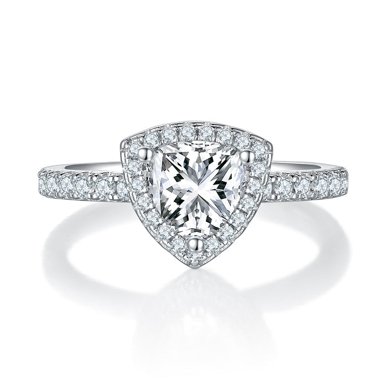 Trillion Cut Diamond Ring