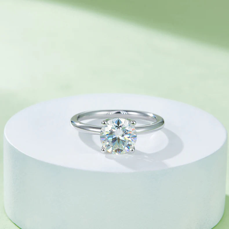 Classic Round Diamond Ring
