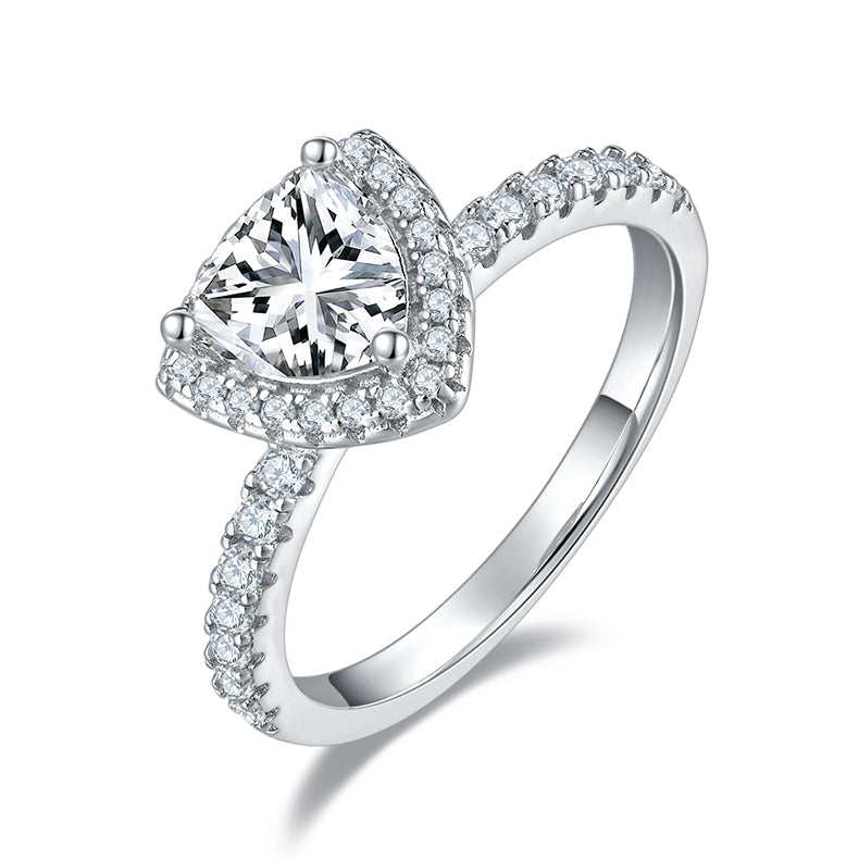 Trillion Cut Diamond Ring